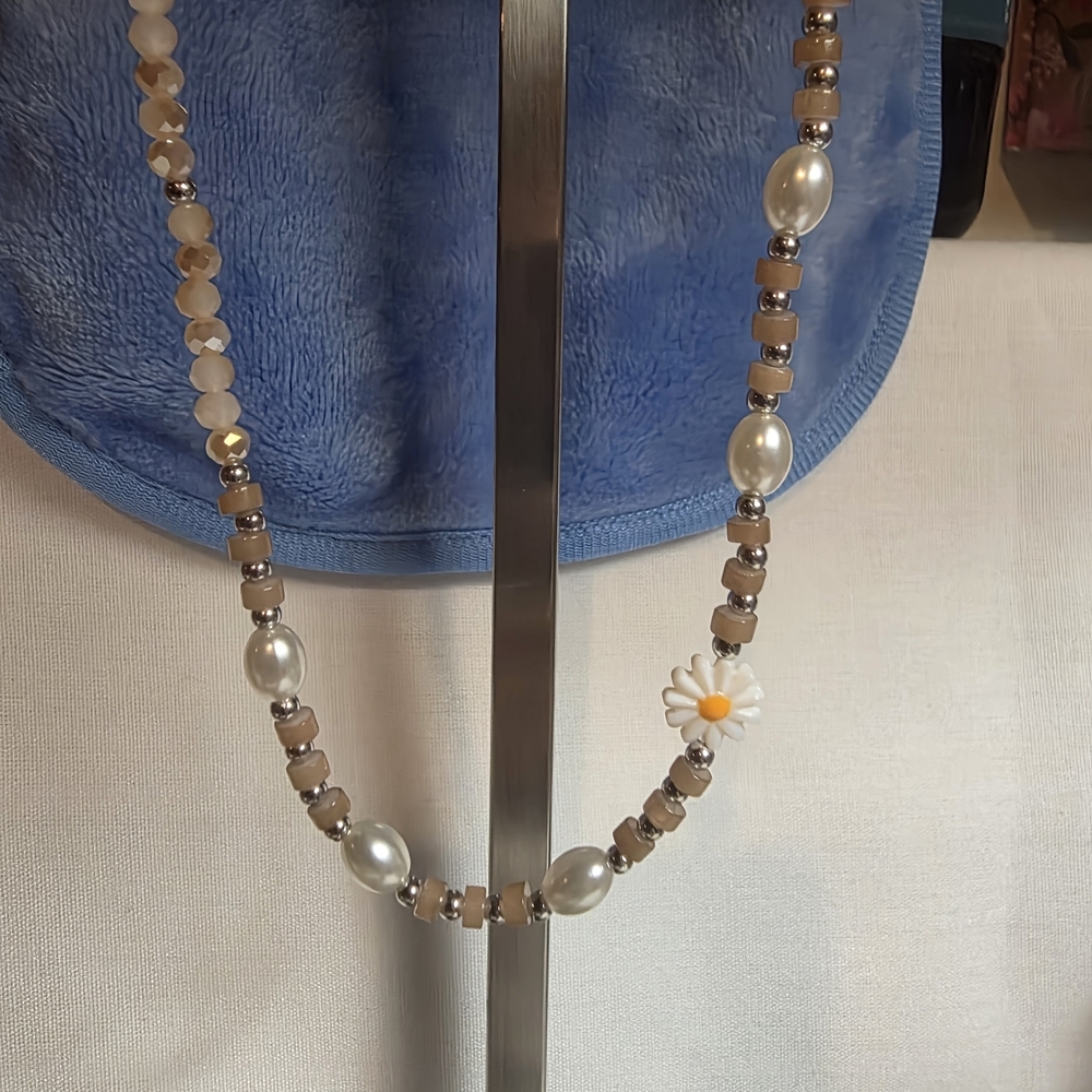Paparazzi Silver Beaded Necklace - Picture 4 of 7